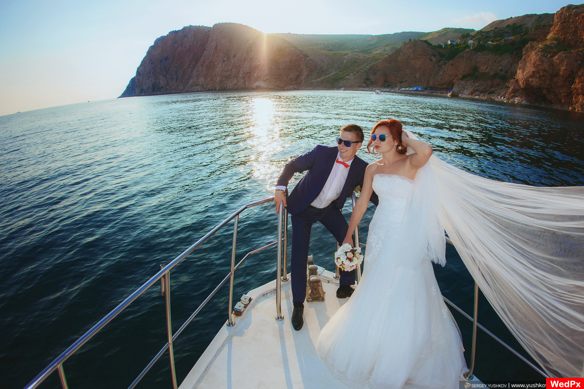 Свадьба на яхте в Сочи