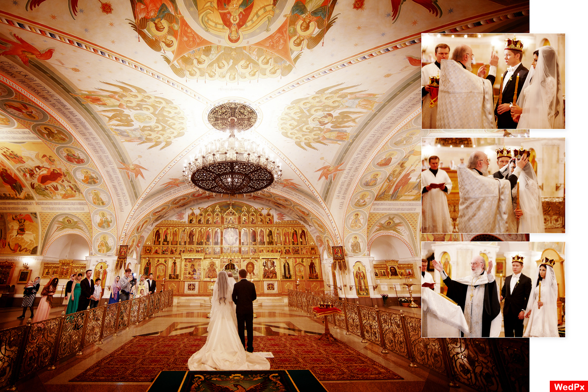 Wedding at the Cathedral of Christ the Savior