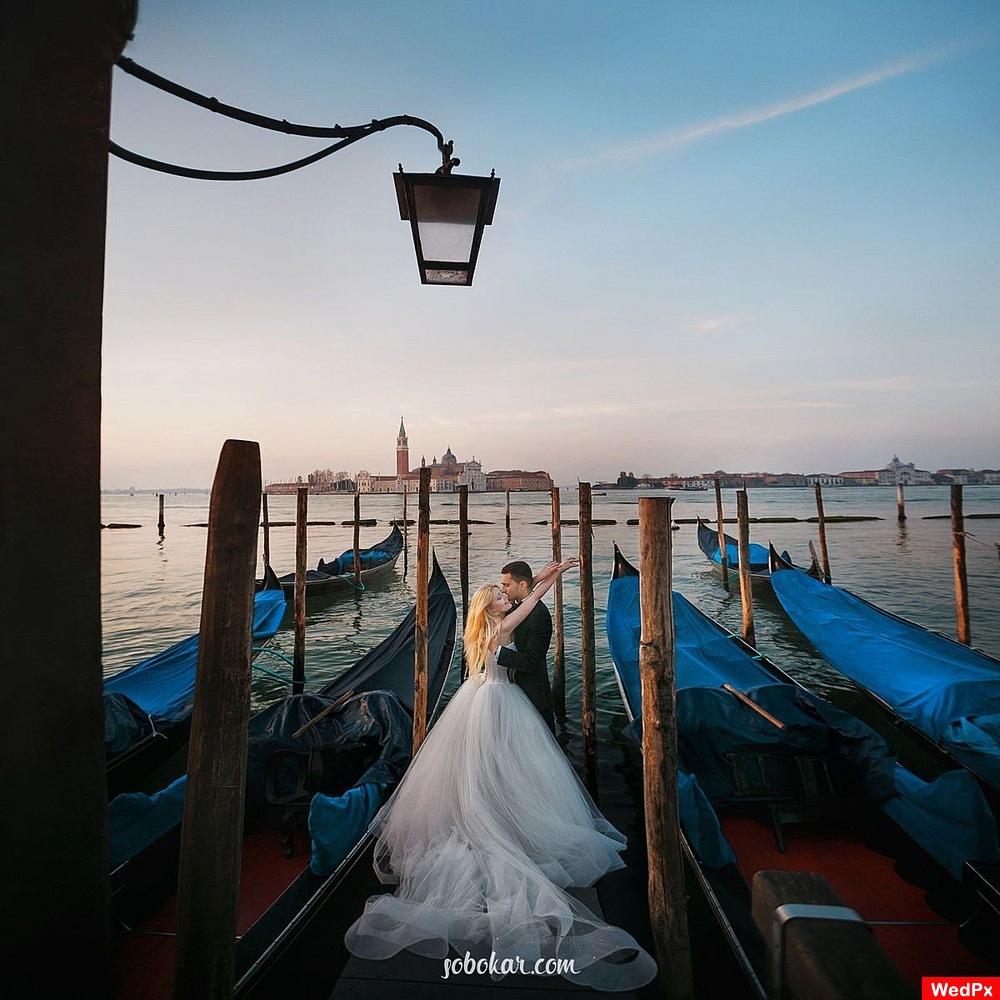 Romantic wedding in Italy